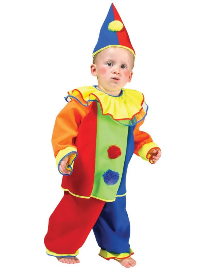 baby clown costume