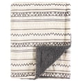 thumbnail image 1 of Manta sherpa de visón de peluche Hudson Baby, 76 x 102 cm, color azteca, 1 of 1
