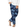 thumbnail image 2 of Yiaed Starry Sky Print Teenagers' Lounge Pants, Loose PJ Bottoms, Long Pajama Pants for Men-Medium, 2 of 6