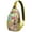 Lightweight, variant on Cartoon Sushi Party Kawaii Japanese Food Lightweight Sling Backpack Multipurpose Crossbody Bag Durable Fashionable