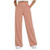 thumbnail image 7 of Posijego Womens Sweatpants with Pockets Mid Waist Drawstring Wide Leg Lounge Pants Athletic Jogger Pants, 7 of 7