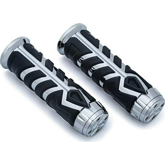 Kuryakyn Spear Grips For 7/8in Universal Indian Chrome