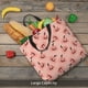 thumbnail image 5 of Fotbe Smiling Pink Pumpkins Bolsa Tote con Estampado para Mujer, Bolsos con Cremallera, Bolsa de Hombro Casual de Gran Capacidad con Bolsillos Internos, 5 of 7