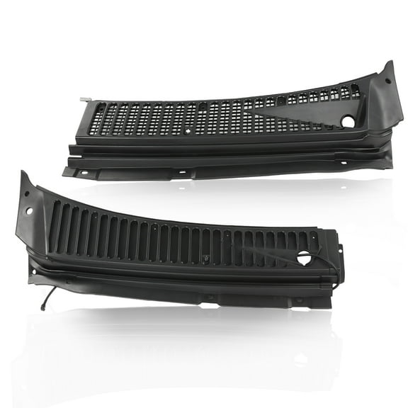 CROSSDESIGN Windshield Wiper Vent Cowl Screen Cover Grille Panel Fit for Ford F250 F350 1999-2007