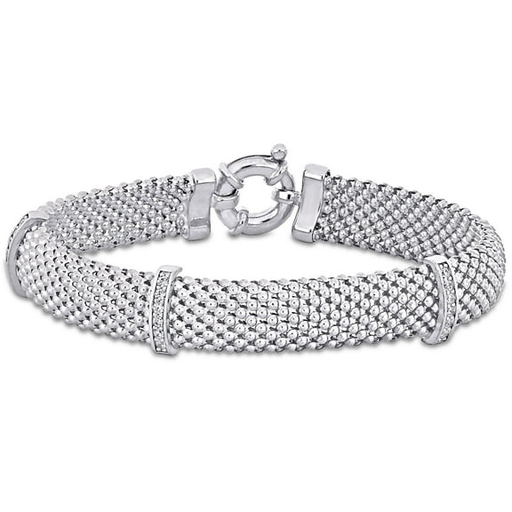 Everly Women's Cubic Zirconia Sterling Silver Bracelet