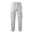 thumbnail image 3 of Cargo Pants for Men Baggy Joggers with Pocket Hiking Pants Casual Mens Pants, 3 of 8