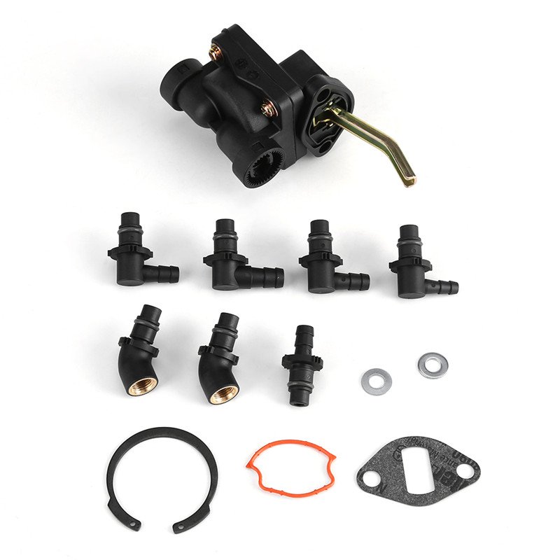 Walfront Fuel Pump Repair Kit for Kohler Engine Models KT17 KT19 M18