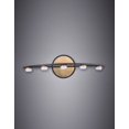 thumbnail image 2 of E23163-75BKGLD-ET2 Lighting-Button 5 Light Bath Vanity Approved for Damp Locations-23.75 Inches wide by 7 inches high, 2 of 4