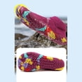 thumbnail image 4 of lnmuld Men Women Barefoot Shoes Breathable Mesh Shoes for Water Yoga Fitness Hiking Color:Purple,Size:7.5, 4 of 9