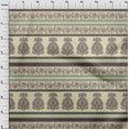 thumbnail image 4 of oneOone Cotton Cambric Light Brown Fabric Asian Block Dress Material Fabric Print Fabric By The Yard 56 Inch Wide, 4 of 4