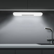 LED Bedroom Body Sensor Light | Rechargeable Wireless LED Strip | Magnetic Self-Adhesive Cabinet & Closet Lighting | Adjustable Brightness | Warm & White Modes | 7.1in | USB Powered | Indoor/Outdoor