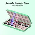 thumbnail image 4 of 24 Slots Game Card Case Storage Box for Switch&micro SD Cards,Games Holder Organizer Suitable for Switch, Lite&OLED Game Card, 4 of 7