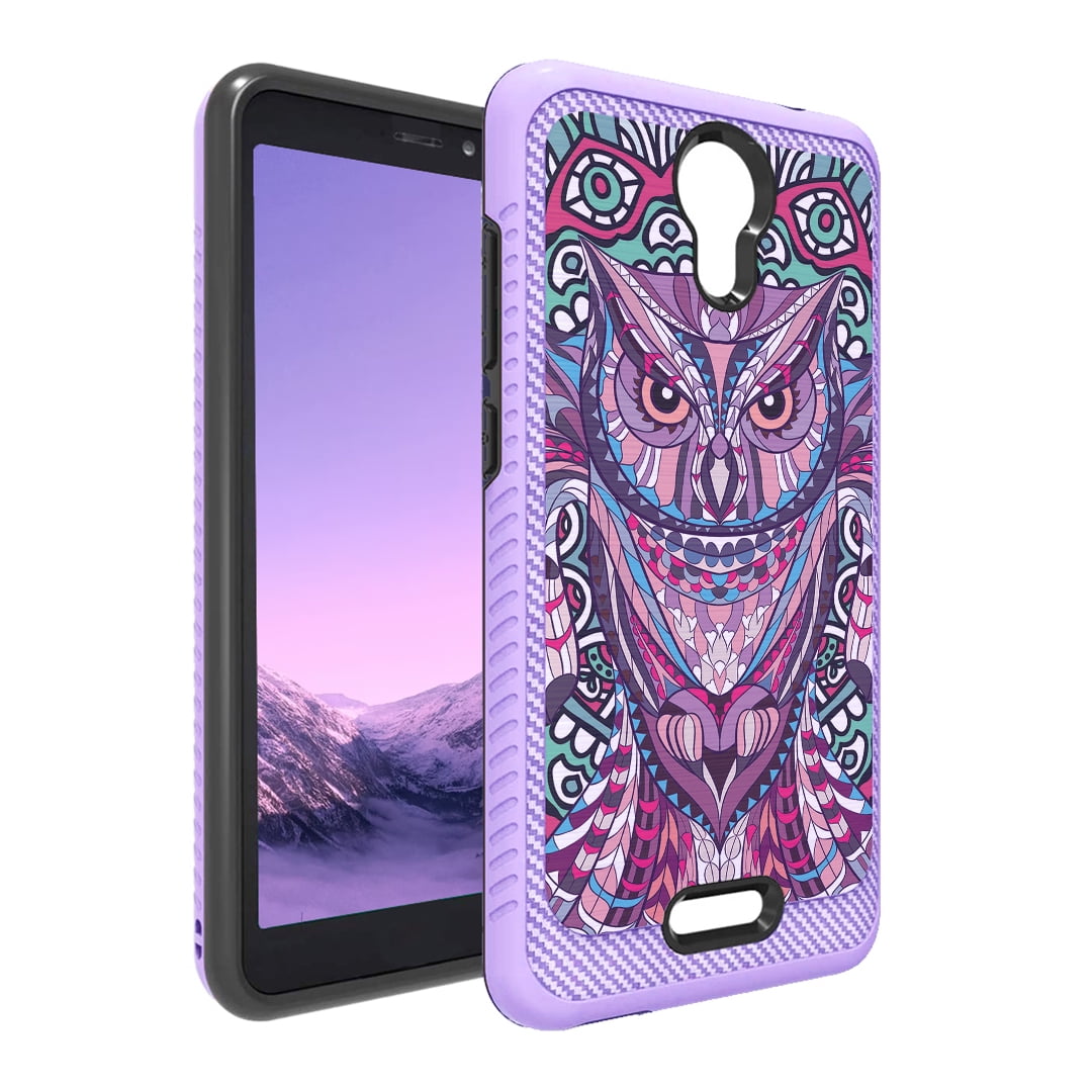 Capsule Case Compatible with AT&T Fusion Z V340U [Shockproof Heavy Duty