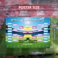 thumbnail image 2 of Poster del Calendario de la Copa Mundial YOFANUP 2026 59x84 cm 2 Piezas, 2 of 7