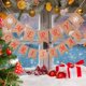 thumbnail image 2 of Pancarta colgante de pared de , banderines navideños, tira de , banderas colgantes para celebraciones, pared del porche de Estilo C, 2 of 5