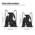 thumbnail image 2 of Bingfone Fashionable Goose Drawstrings Backpacks Bags for Men Women Gym Drawstrings Bag-Medium, 2 of 6