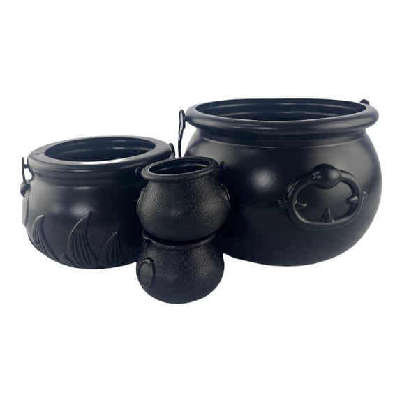 Halloween Celebration Witch Witch Cauldron Kettles for Candy and Decoration Large Capacity Container