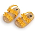 thumbnail image 4 of Baby Girl Sandals Summer Crib Shoes Bowknot Soft Sole Infant Girls Princess Dress Flats First Walker Shoes, 4 of 6