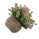 thumbnail image 4 of Planta artificial en maceta, perfecta para decoración interior del hogar y la oficina, doble flor, rosa Sailing Electrónica, 4 of 5