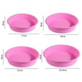 thumbnail image 6 of sunsanly 4/6/8/10-Inch Round Silicone Cake Mold Non-stick Food Grade Easy Release Cheesecake Water Bath Pan Protector Kitchen Baking Mould, 6 of 8