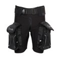thumbnail image 2 of Pantalones cortos de neopreno Cola Traje de neopreno Shorts Bolsillos Negro Premium, 2 of 8