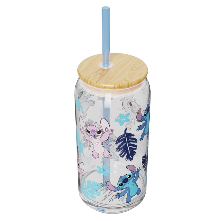 Zak Designs 20oz Stitch Glass Hadley Tumbler - Walmart.com