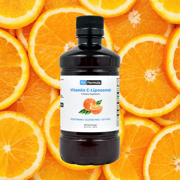 FitFormula Liposomal Vitamin C Liquid Dietary Supplement, 60 Servings