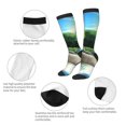 thumbnail image 4 of Saiise Bluey Funny Socks Men Women Boys Kids Adults Novelty Graphic Crew Tube Socks Crazy Design Casual Dress Socks for Sports,Running,Travel, 4 of 7