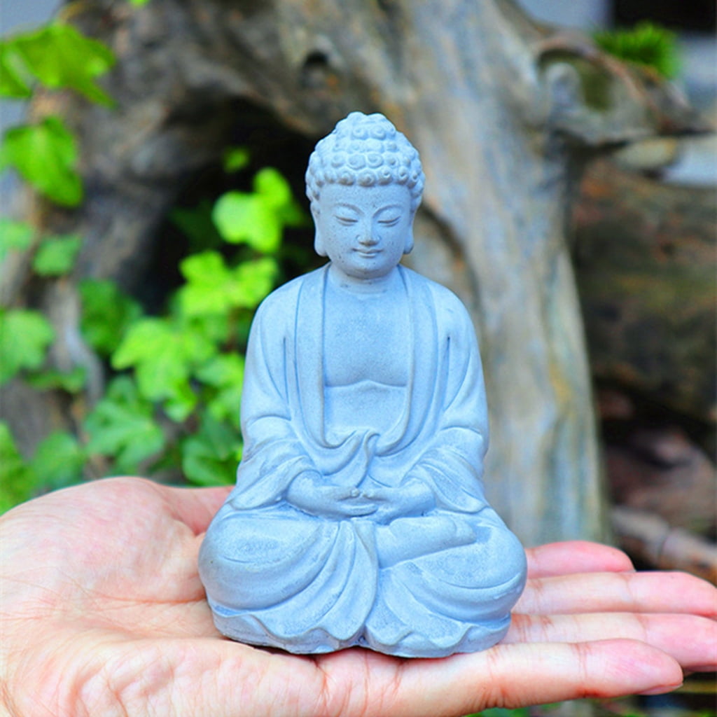ZPAQI Figure Molds Candle Moulds Buddhism Shape Silicone Crafts Mold Silicone Material For Valentine's Day gifts