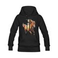 thumbnail image 4 of Hanmun Animal Ultimate Men Heavy Blend Hooded Sweatshirt Cotton Drawstring Long Sleeve Casual Fashion, 4 of 5
