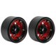 thumbnail image 4 of Cubo De Rueda De Coche RC, Cubo De Llanta De Coche RC Realista De 1,9 Pulgadas Sin Adhesivo, Para Camión RC De Coche RC YLSHRF negro rojo, 4 of 8