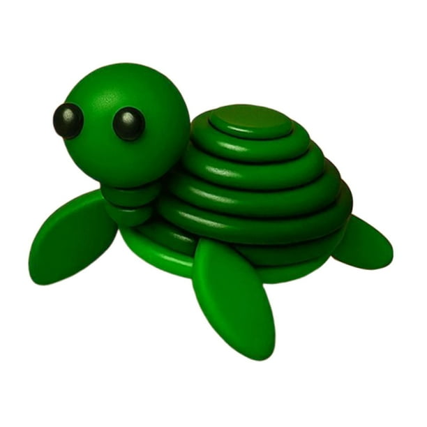Kit de adornos de botones de animales para hacer tú mismo, juego de botones de animales, decoración, linda decoración de temporada, arte Tortuga