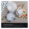 thumbnail image 2 of Set De 4 Contenedores De Plástico Para Alimentos Cookify Redondos ,Herméticos, Aptos para Microondas, Sin BPA, 2 of 7
