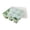 Green, variant on WNFJR Effortless Ice Release, Foldable Silicone Ice Block Tray, 9 Lattice Design with Airtight Lid, Ideal for Cocktails, Perfect for Home Entertainers and Drink Lovers, Green