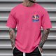 thumbnail image 1 of Tops para hombre, blusas y camisas de cuello redondo y manga corta para hombre, blusas casuales de cuello redondo con estampado de moda para hombre, blusas de cuello redondo y manga corta para hombre., 1 of 4