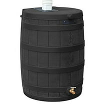 Good Ideas RW40-GRN Rain Wizard Rain Barrel 40-Gallon, Green