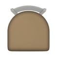 thumbnail image 3 of XL 410 Jackie 25" Swivel Counter Stool with Anodized Nickel Finish and Canter Sand Seat, 3 of 4