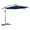 Navy, variant on St. Kitts 10 Foot Cantilever Crank Umbrella, Grey