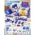thumbnail image 1 of Boîte à outils pour enfants, Simulation de perceuse, retrait de vis, jeu de Simulation éducatif, Casse-Tête de Construction, jouets d'assemblage multifonctionnels, 1 of 6