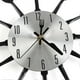thumbnail image 3 of 16 Inch Large Kitchen Wall Clocks With Spoons And Forks,great Home Decor And Nice Gifts,black, 3 of 5