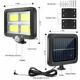 thumbnail image 3 of EROCK Outdoor Motion Sensor Solar Light 128 COB Porch LED Lighting Wall Streey Lights, 3 of 14