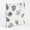 Indigo, variant on Nautical Design Throw Pillow, Down Filler Included, 18-inch Square (indigo)