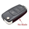 thumbnail image 1 of 3 Button Key Shell For Skoda Fabia Octavia Superb For Seat Leon Toledo Altea Ibiza Remote Fob Case Cover No Blade 2004 2005 2006, 1 of 5