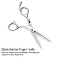 thumbnail image 4 of Cribun Hair Cutting Scissors Haircut Shears Barber Hair Trimming Razor Edge Scissor Stainless Steel for Hairdressing, Home Salon, 4 of 8