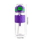 thumbnail image 3 of Botella deportiva de 600 ml con pajita y boquilla | Vaso portátil a prueba de fugas para gimnasio, escuela y viajes | Botella de plástico de gran capacidad sin BPA para niños y adultos, 3 of 6