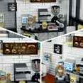 thumbnail image 3 of HI-Reeke Architecture Building Block Set Street View Coffee Shop with Lighting Building Brick Kit Multi Color, 3 of 6