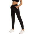 thumbnail image 1 of Gibobby pantalones senderismo mujer Pantalones deportivos para mujer, mallas sueltas de primavera y verano, mallas informales de cintura alta, pantalones de Yoga para mujer (Negro, XL), 1 of 5