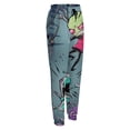 thumbnail image 4 of Invader Zim And Gir Womens Sweatpants Joggers Pants Trousers Casual 3D Printing Fashion Sweatpants With Drawstring Closed Bottom Active Sports Track Pants, 4 of 7