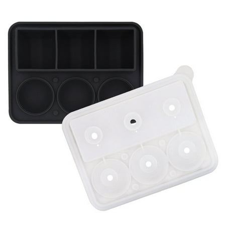 

Ice Ball Maker Easy Release Ice Mold with Lid for Whiskey Cocktail