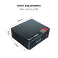 thumbnail image 2 of AMD Ryzen 7 3750H Beelink SER3 Gaming Mini PC Mini Desktop Computer 16GB DDR4 500GB NVMe SSD, 4K Dual HDMI, Type-C, WiFi5, BT 4.0, 57W, 2 of 10